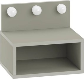Κομοδίνο Στάχτης Πράσινο PUBRE 40x30x33.8