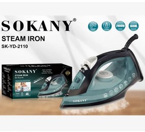 SOKANY SK-YD-2110 ΣΙΔΕΡΟ ΑΤΜΟΥ ΜΕ ΚΕΡΑΜΙΚΗ ΠΛΑΚΑ 2 ΧΡΩΜΑΤΑ 2000W LORG5121