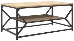 vidaXL Τραπεζάκι σαλονιού Sonoma Δρυς 90 x 50 x 40 cm