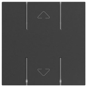 SCS Πλακίδιο Πάνω/κάτω 2 στοιχείων Dark Grey  SEANO 765919 Legrand 765919