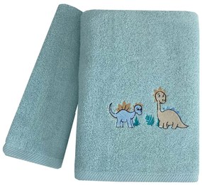 Πετσέτες Βρεφικές Jurassic (Σετ 2τμχ) Petrol Astron Towels Set 70x130cm 100% Βαμβάκι