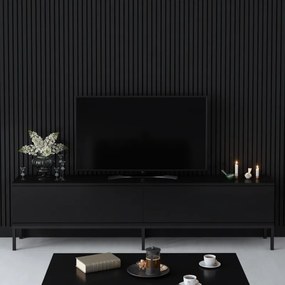 Έπιπλο τηλεόρασης Lord Megapap χρώμα μαύρο 180x30x47εκ. - GP052-0153,1