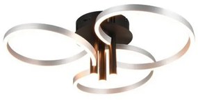 Φωτιστικό Οροφής - Πλαφονιέρα Caruso 648110605 65x20cm 1xSMD 43W 4980lm Silver Trio Lighting
