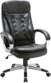 BF5150 Πολυθρόνα Διευθυντή Pu Μαύρο   1τμχ