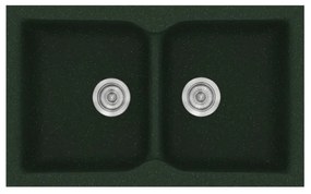 Sanitec Classic 336 Granite Green Ένθετος Νεροχύτης 90cm