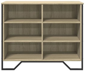 vidaXL Ντουλάπι Sonoma Δρυς 91x35,5x74,5 εκ. από Επεξεργασμένο Ξύλο