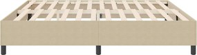 vidaXL Κρεβάτι πλατφόρμα Γκρι Πράσινο 200 x 200 cm