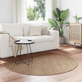 vidaXL Χαλί για εσωτερικούς και εξωτερικούς χώρους AGIRA Φυσικό