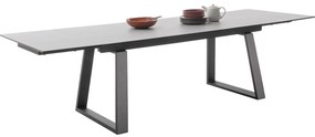Bali Καρεκλα Relax Μαύρη + Υποπόδιο 83x86x102 cm