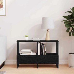 vidaXL Ράφι Περιοδικών Μαύρη Οξυά 68,5 x 30 x 45 εκ.