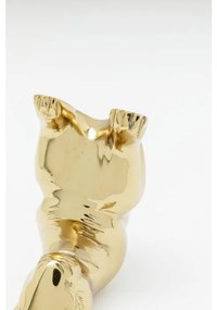 Διακοσμητικό Επιτραπέζιο Yoga Bunny Χρυσό 9,5x9,5x9,5 εκ. - Χρυσό