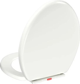 vidaXL Κάλυμμα Λεκάνης με Soft Close &amp; Quick Release Λευκό