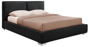 URBAN ΚΡΕΒΑΤΙ (ΓΙΑ ΣΤΡΩΜΑ 160x200cm) ΜΑΥΡΟ 224.5x180x101.5cm