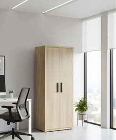 Ντουλάπα γραφείου Marbrand ψηλή-Fusiko-Mavro