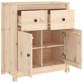 vidaXL Συρταριέρα 70 x 35 x 80 εκ. από Μασίφ Ξύλο Πεύκου