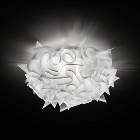 Φωτιστικό Οροφής - Τοίχου Veli Medium Opal Slamp Aluminium, Polypropylene