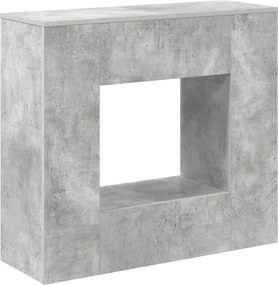 vidaXL Σκυρόχρωμο Γκρι 82 x 29 x 74 εκ.