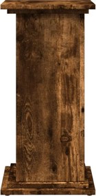 vidaXL Βάση Οθόνης με Αποθ. Καπνιστή Δρυς 31x30x60 εκ Επεξεργ. Ξύλο