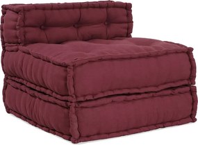 vidaXL Μοντέρνο Καναπέ Σετ Καφέ 70x70x54 Υφασμάτινο