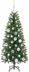 vidaXL Τεχνητό Χριστουγεννιάτικο Δέντρο Πράσινο 120 cm ΠΕ και PVC