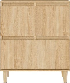 vidaXL Συρταριέρα Sonoma Δρυς 60x35x70 εκ. Επεξεργασμένο Ξύλο