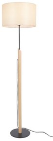 Φωτιστικό Επιδαπέδιο Aca MF21858 CLIFF Μαύρο Ματ (Black Mat)