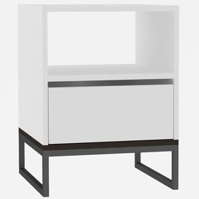 Κομοδίνο Lindau 495SSE1703 51x51x61cm White