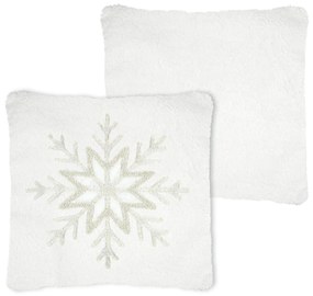 Χριστουγεννιάτικο Μαξιλάρι Γούνινο (45x45) S-F Hohoho Or C1D832002