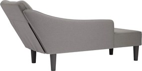 vidaXL Σαλόνι πολυθρόνας με δεξί μπράτσο Ύφασμα Taupe