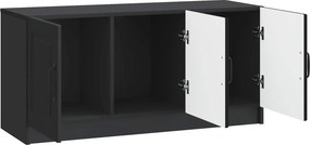 vidaXL Ντουλάπι TV Μαύρο 99 x 34,5 x 47 εκ Επεξεργασμένο Ξύλο