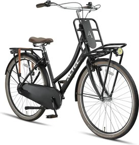 Dutch 28 Inch 57 cm Women 3SP Coaster Brake Matte black