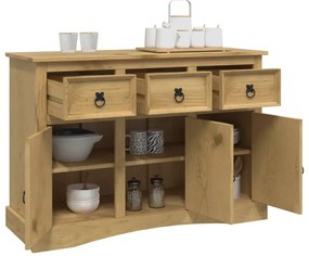 vidaXL Μπουφές Μεξικ. Στιλ Corona 132x43x78 εκ. Ξύλο Πεύκου