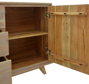 Μπουφές Emira Μασίφ Ξύλο Ακακίας σε Φυσικό 160x40x80 εκ. 160x40x80 εκ.