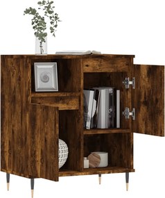 vidaXL Ντουλάπι Καπνιστή Δρυς 60x35x70 εκ. από Επεξεργασμένο Ξύλο