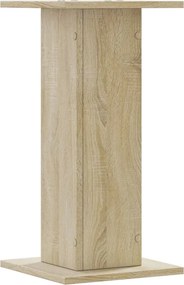 vidaXL Βάσεις Φυτών 2 Τεμ. Sonoma Δρυς 30x30x60 εκ. Επεξεργασμένο Ξύλο