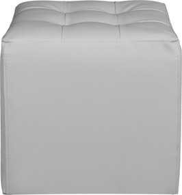 ΣΚΑΜΠΩ 37Χ37Χ35εκ ΜΕ PU ΛΕΥΚΟ PUNK HM264.02