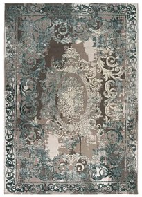 Σετ Κρεβ/ρας 3τμχ Stylish Art 9423 Γκρι,Πετρόλ       Beauty Home