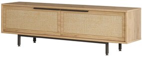 Έπιπλο Τηλεόρασης On 956LCS3434 160x35,5x45,1cm Oak
