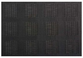 Σουπλά Με Τετράγωνη Πλέξη GI0081 45x30cm Black Maxwell &amp; Williams PVC