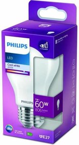 Σφαιρική Λάμπα LED Philips Equivalent E27 60 W E (4000 K)