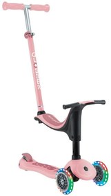 Globber Scooter Go.Up Sporty Lights Pastel Pink