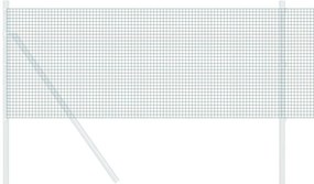 vidaXL Συγκολλητός φράχτης από σύρμα Πράσινο 0.8 x 50 μ Ατσάλι