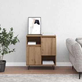 vidaXL Πλαϊνό γραφείο Artisan Oak 60 x 35 x 70 cm