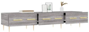 vidaXL Έπιπλο Τηλεόρασης Γκρι Sonoma 150 x 36 x 30 εκ. Επεξεργ. Ξύλο
