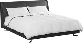 vidaXL Χειμερινό Παπλωματοθήκη με μαξιλάρι 3 pcs Λευκό Φτέρος