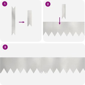 vidaXL Περίγραμμα γκαζόν 20 pcs Ασημί 100 x 0.05 x 20 εκ