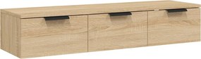 vidaXL Ντουλάπι Τοίχου Sonoma Δρυς 102x30x20 εκ. Επεξεργασμένο Ξύλο