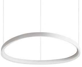 Φωτιστικό Οροφής Gemini 247274 81x18,5/180x81cm LED 60W 3000K White Ideal Lux