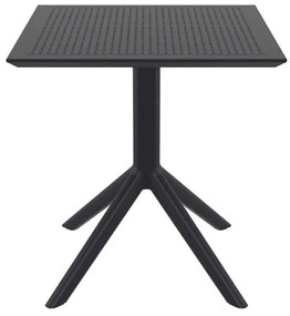 ΤΡΑΠΕΖΙ SKY ΠΟΛ/ΝΙΟΥ 70X70X74εκ. BLACK