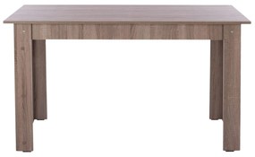 Τραπέζι Κουζίνας Kelvin 140x80x77Υ Εκ. Sonama Oak Truffle